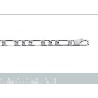 Bracelet Maille Cheval Argent 925/1000 Rhodié