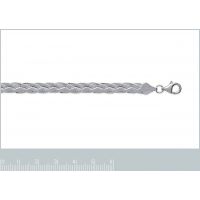 Bracelet Maille Tresse Argent 925/1000