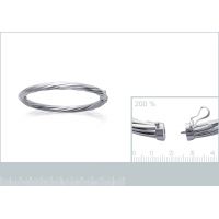 Bracelet Rigide Jonc Ovale Argent 925/1000