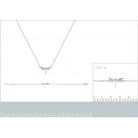 Bracelet Libellule Argent 925/1000