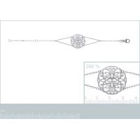 Bracelet Argent 925/1000 Rhodié