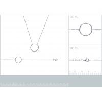 Bracelet Cercles Argent 925/1000