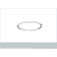 Bracelet Jonc Rigide Fil Rond Argent 925/1000