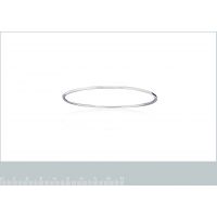 Bracelet Jonc Rigide Fil Rond Argent 925/1000