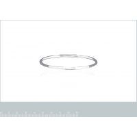 Bracelet Jonc Rigide Fil Rond Argent 925/1000