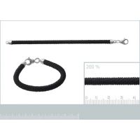 Bracelet Corde Argent 925/1000