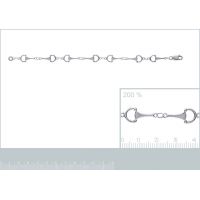 Bracelet Equitation Argent 925/1000
