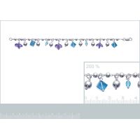 Bracelet CRISTAL Argent 925/1000