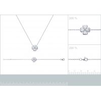 Bracelet Trèfle NACRE Argent 925/1000