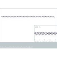 Bracelet OZ Argent 925/1000 Rhodié