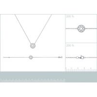 Bracelet OZ Argent 925/1000 Rhodié