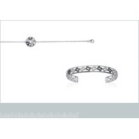 Bracelet PS Argent 925/1000 Rhodié