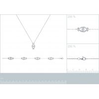 Bracelet OZ Argent 925/1000 Rhodié