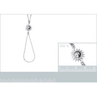 Bracelet Bague Soleil Argent 925/1000