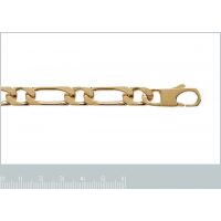 Bracelet Plaqué Or Maille Figaro 1-1
