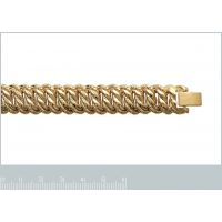 Bracelet Plaqué Or Maille Américaine