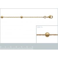Bracelet Boule Plaqué Or