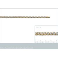 Bracelet Rivière OZ Plaqué Or