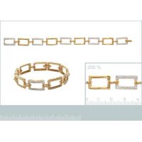 Bracelet OZ Plaqué Or Rhodié