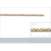 Bracelet Chic OZ Plaqué Or Rhodié