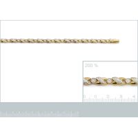 Bracelet Rivière OZ Plaqué Or Rhodié