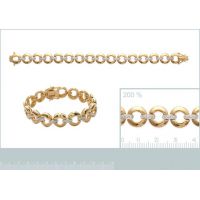 Bracelet OZ Plaqué Or Rhodié