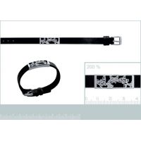Bracelet Papillon CUIR et Acier