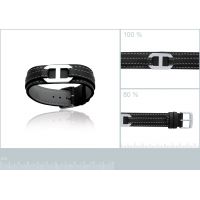 Bracelet Force Acier / Cuir
