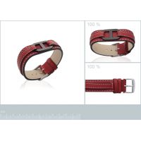 Bracelet Force Acier / Cuir