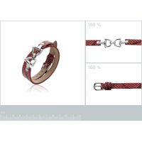 Bracelet Equitation Acier / Cuir