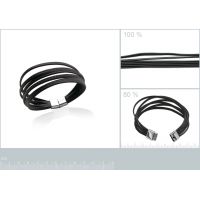 Bracelet Equitation Acier / Cuir