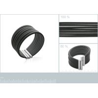 Bracelet Equitation Acier / Cuir