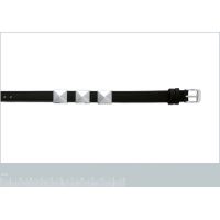 Bracelet Rock Acier / Cuir