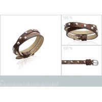 Bracelet Rock Acier / Cuir