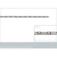Bracelet Bicolore Acier PL-OR