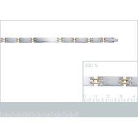 Bracelet Gravure Bicolore Acier PL-OR