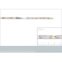 Bracelet Gravure Bicolore Acier PL-OR