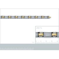 Bracelet Bicolore Acier PL-OR