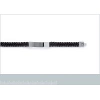 Bracelet Gravure CUIR Acier