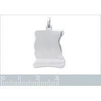 Pendentif Parchemin Argent 925/1000