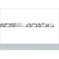 Gourmette Identité Maille Cheval Argent 925/1000