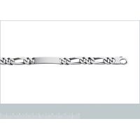 Gourmette Identité Maille Cheval Argent 925/1000