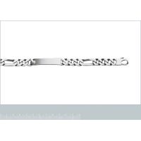 Gourmette Identité Maille Cheval Argent 925/1000