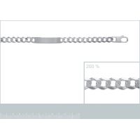 Gourmette Maille Gourmette Argent 925/1000 Ultra Plate