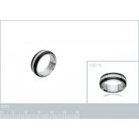 Bague OZ Acier Ceramique