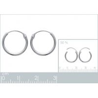 Boucles d'oreilles Créoles 14 mm Argent 925/1000