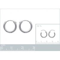 Boucles d'oreilles Créoles 12 mm Argent 925/1000