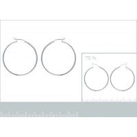Boucles d'oreilles Créoles 40 mm Argent 925/1000
