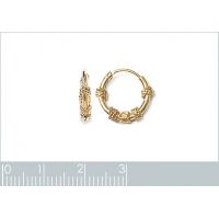 Boucles d'oreilles Créoles Plaqué Or
