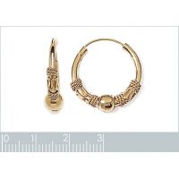 Boucles d'oreilles Créoles Plaqué Or